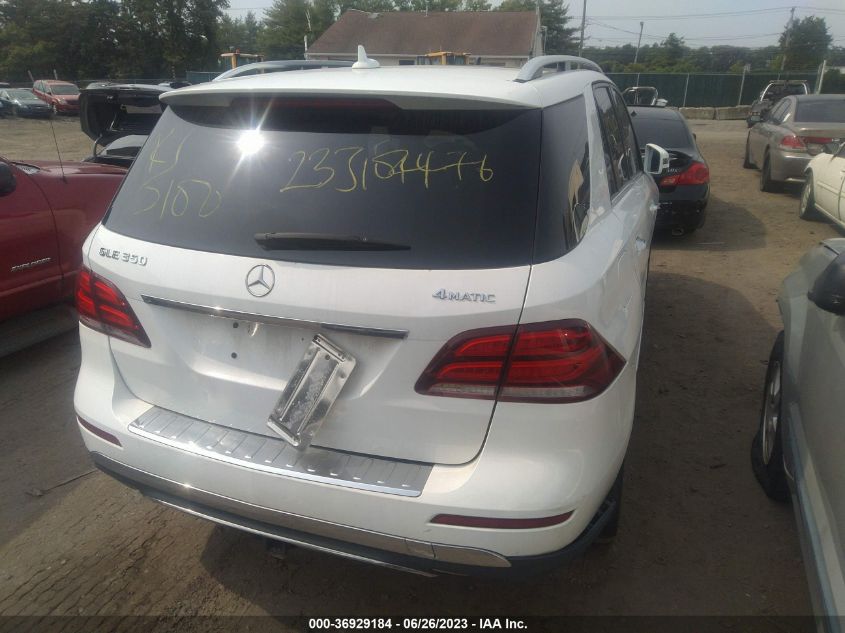 2017 MERCEDES-BENZ GLE 350 4JGDA5HB7HA980104