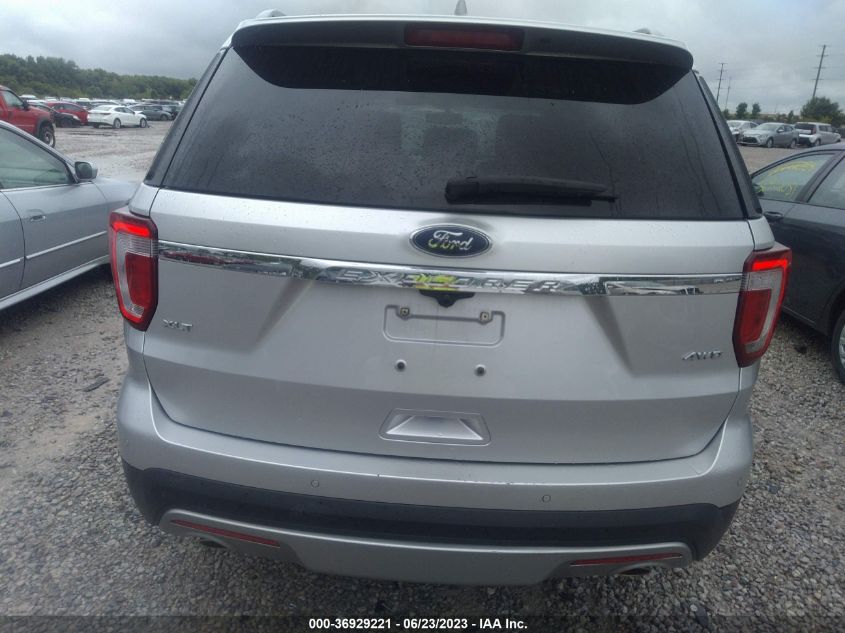 2017 FORD EXPLORER XLT - 1FM5K8D83HGE21059