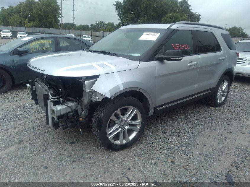 2017 FORD EXPLORER XLT - 1FM5K8D83HGE21059