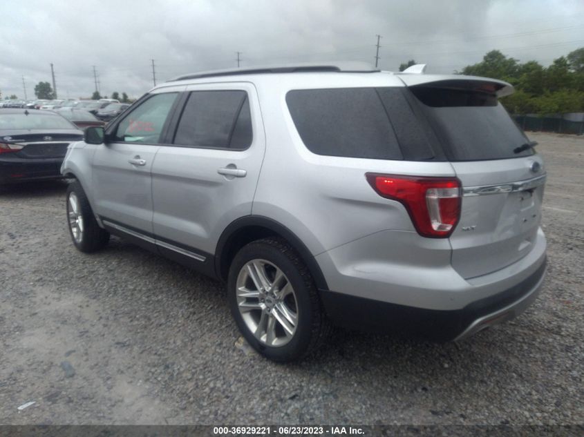 2017 FORD EXPLORER XLT - 1FM5K8D83HGE21059