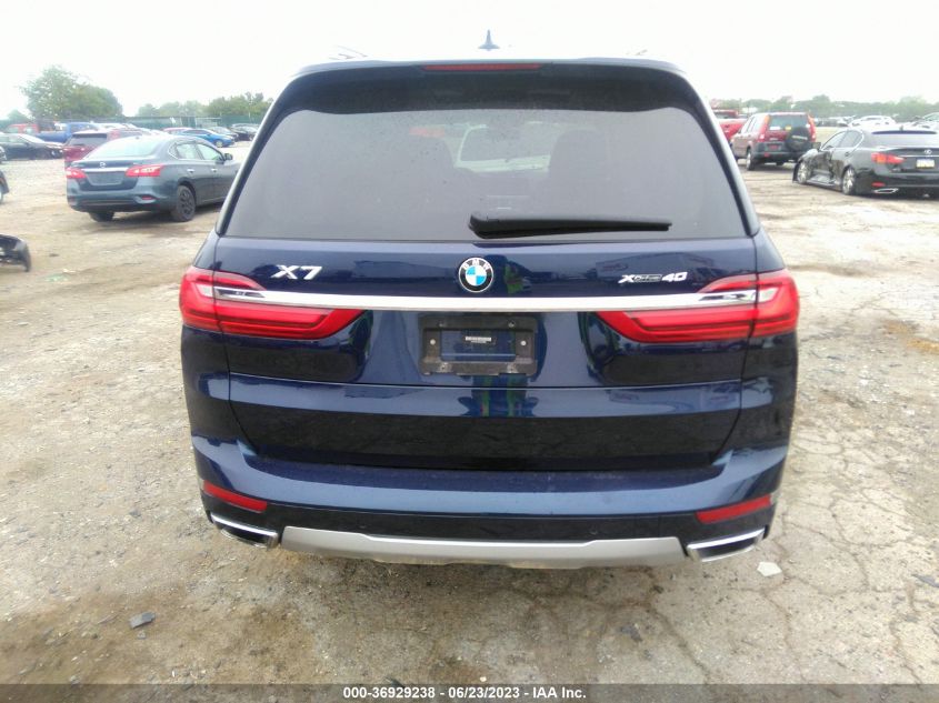 2020 BMW X7 XDRIVE40I - 5UXCW2C03L9B20086