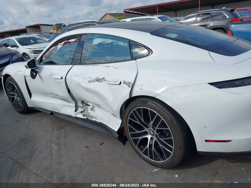 2022 PORSCHE TAYCAN WP0AA2Y15NSA11536