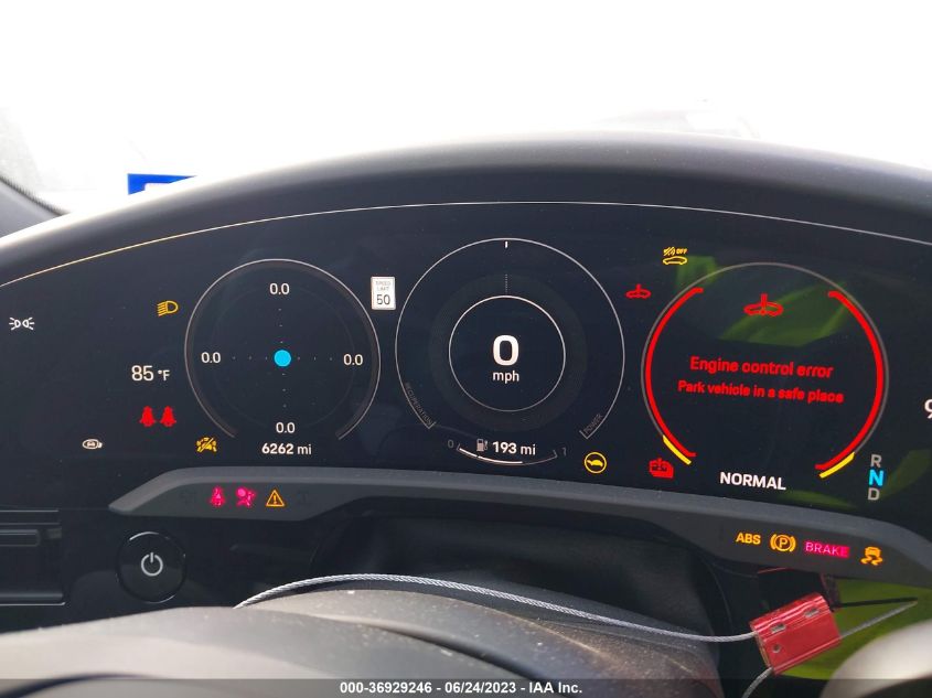 2022 PORSCHE TAYCAN WP0AA2Y15NSA11536