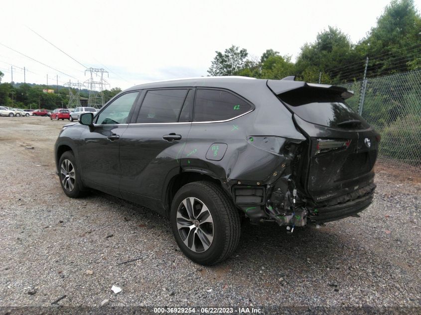 2020 TOYOTA HIGHLANDER XLE - 5TDGZRBH2LS011417