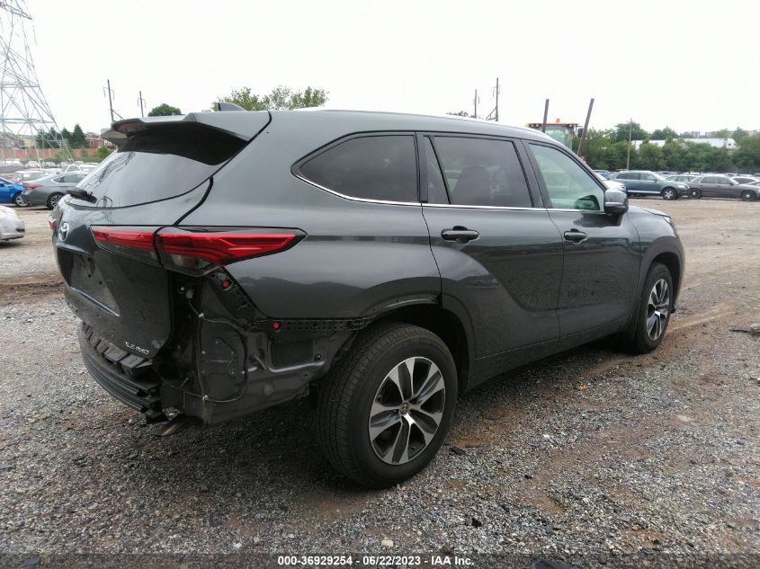 2020 TOYOTA HIGHLANDER XLE - 5TDGZRBH2LS011417