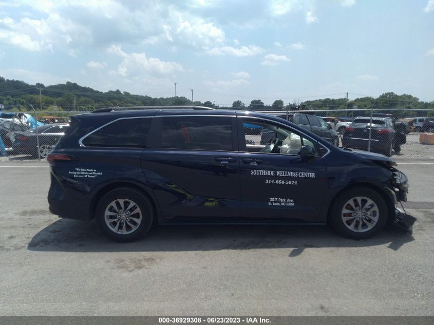 2021 TOYOTA SIENNA LE - 5TDKRKECXMS058343