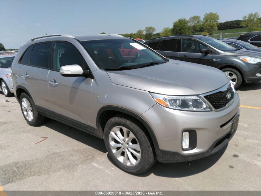 2014 KIA SORENTO EX - 5XYKUDA79EG489502