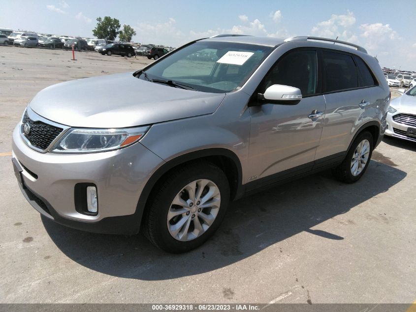 2014 KIA SORENTO EX - 5XYKUDA79EG489502