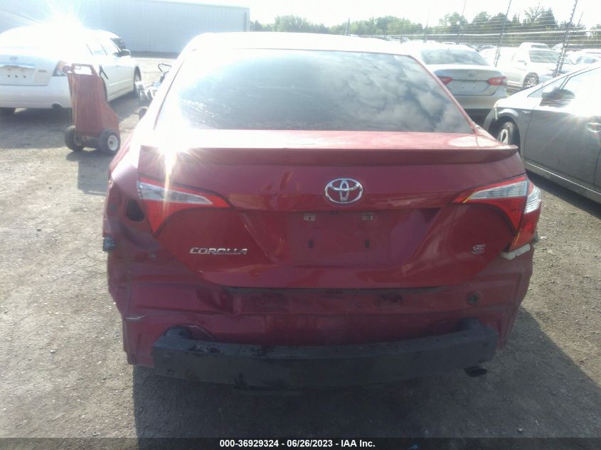 2014 TOYOTA COROLLA L/LE/LE PLS/PRM/S/S PLS - 5YFBURHE6EP101090