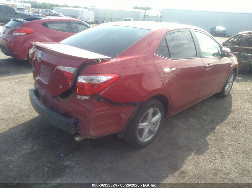 2014 TOYOTA COROLLA L/LE/LE PLS/PRM/S/S PLS - 5YFBURHE6EP101090
