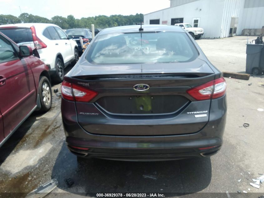 2016 FORD FUSION TITANIUM - 3FA6P0K90GR228288