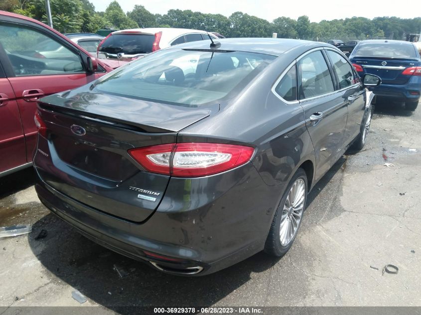 2016 FORD FUSION TITANIUM - 3FA6P0K90GR228288