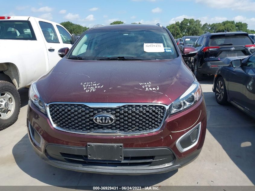 2018 KIA SORENTO LX - 5XYPG4A33JG414394