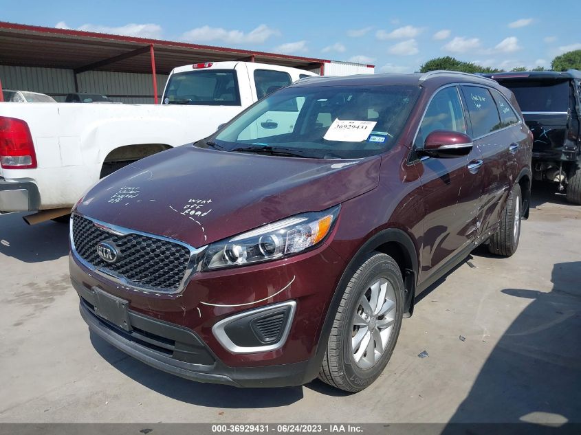 2018 KIA SORENTO LX - 5XYPG4A33JG414394