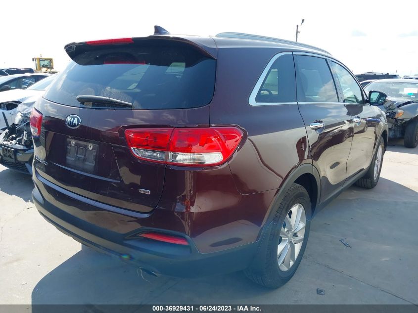 2018 KIA SORENTO LX - 5XYPG4A33JG414394