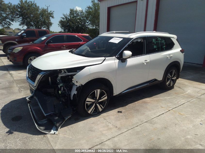 2022 NISSAN ROGUE SL - 5N1BT3CA3NC696294