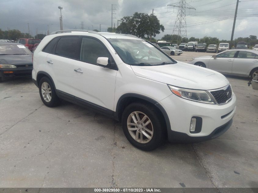 2015 KIA SORENTO LX - 5XYKT4A6XFG631321