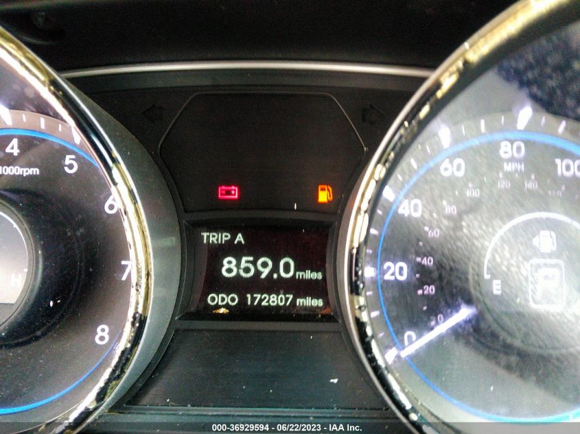 2013 HYUNDAI SONATA GLS - 5NPEB4AC7DH680536