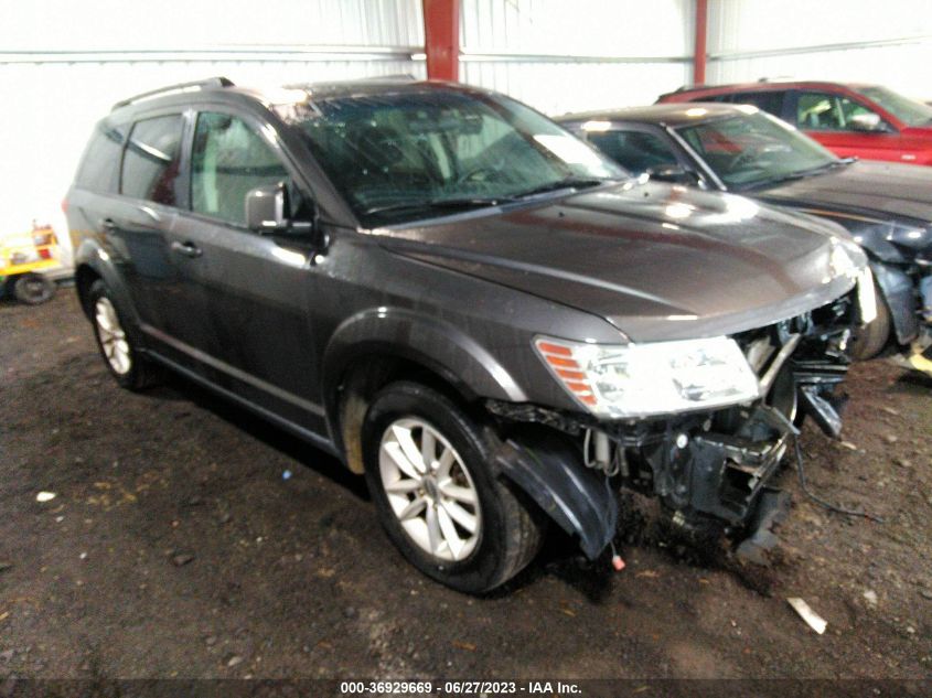 2016 DODGE JOURNEY SXT - 3C4PDCBB4GT202307