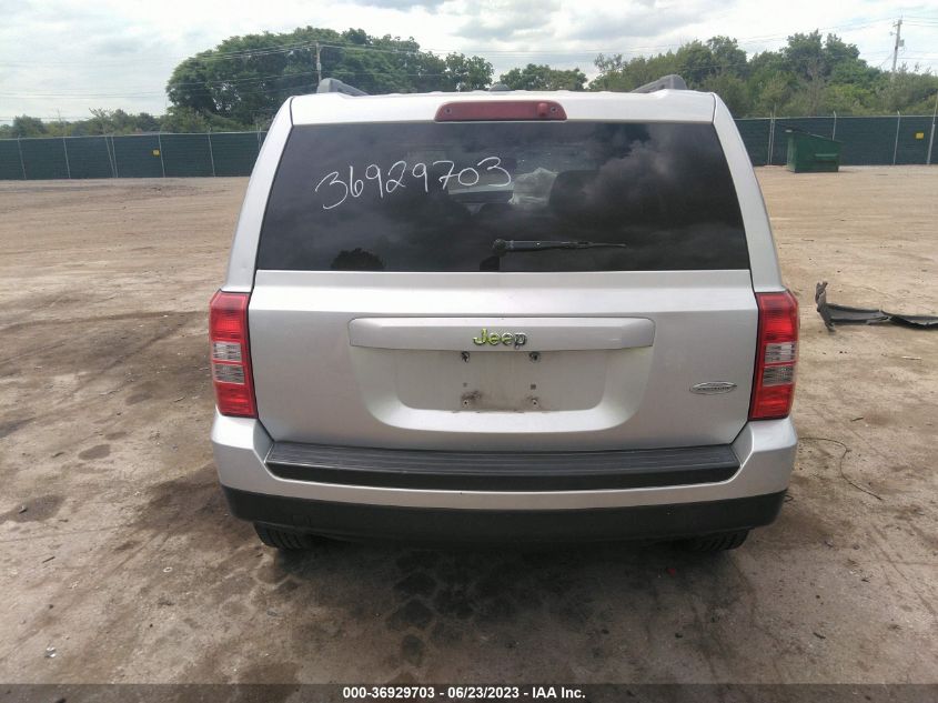 2013 JEEP PATRIOT LATITUDE - 1C4NJPFA5DD260663