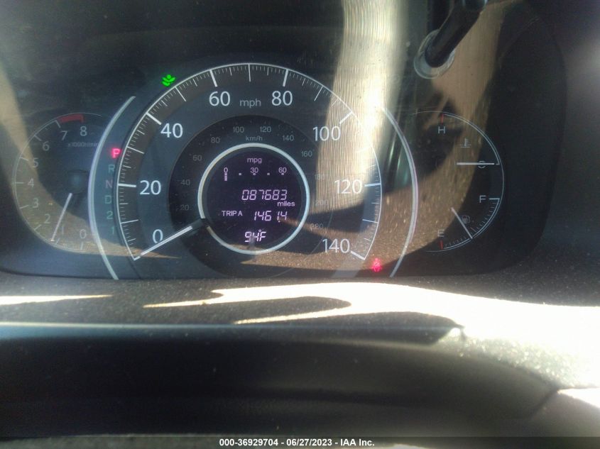 2013 HONDA CR-V EX-L - 2HKRM3H71DH523213