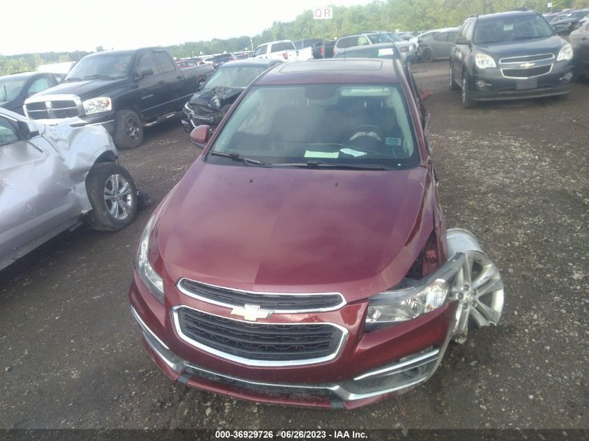 2015 CHEVROLET CRUZE LTZ - 1G1PG5SB1F7254850