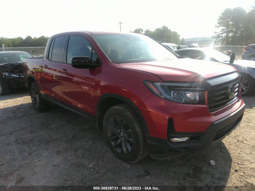 2021 HONDA RIDGELINE SPORT - 5FPYK3F11MB004006