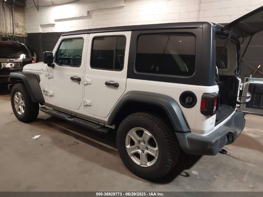 2019 JEEP WRANGLER UNLIMITED SPORT S - 1C4HJXDN6KW593152