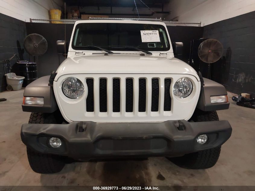 2019 JEEP WRANGLER UNLIMITED SPORT S - 1C4HJXDN6KW593152
