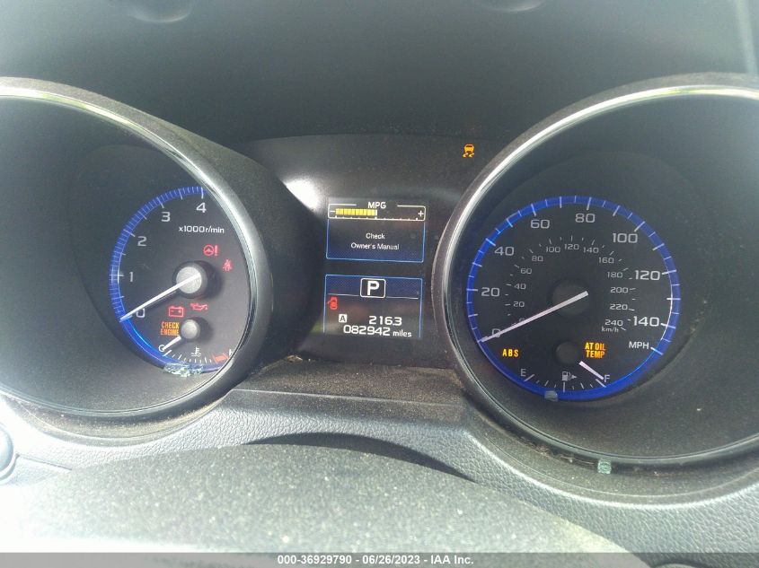 2015 SUBARU OUTBACK 2.5I PREMIUM - 4S4BSACC1F3343837