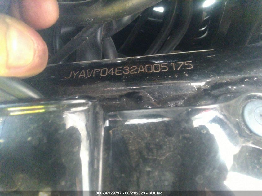 2002 YAMAHA XVZ13 TF - JYAVP04E32A005175