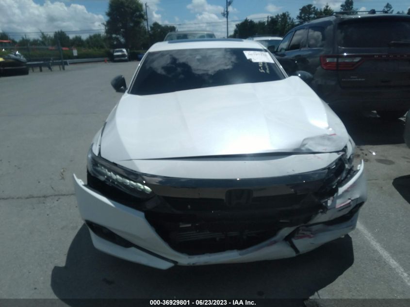 2022 HONDA ACCORD SEDAN SPORT - X1HGCV2F38NA02184