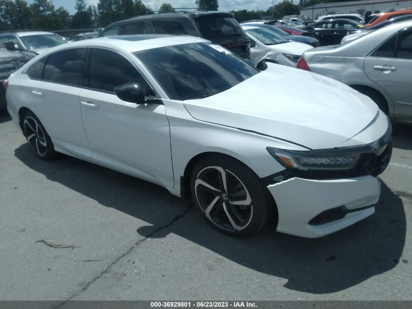 2022 HONDA ACCORD SEDAN SPORT - X1HGCV2F38NA02184