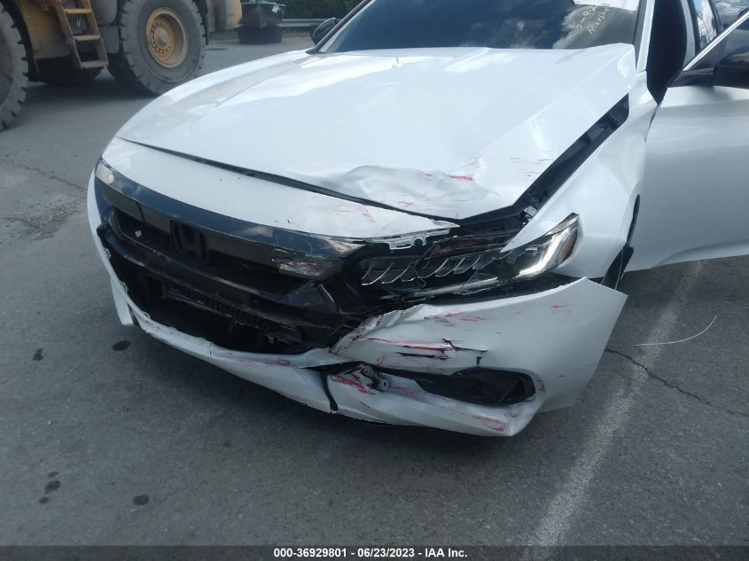 2022 HONDA ACCORD SEDAN SPORT - X1HGCV2F38NA02184