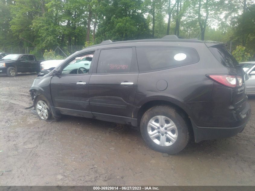 2016 CHEVROLET TRAVERSE LS - 1GNKVFKD9GJ214560