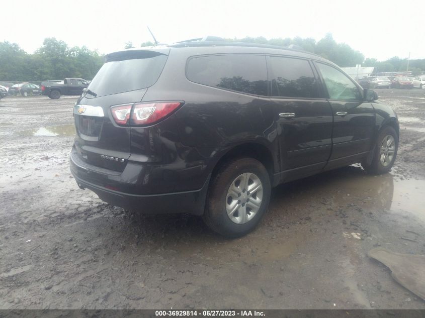 2016 CHEVROLET TRAVERSE LS - 1GNKVFKD9GJ214560