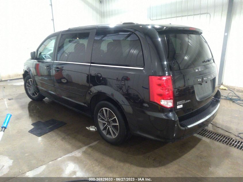 2017 DODGE GRAND CARAVAN SXT - 2C4RDGCG3HR801407