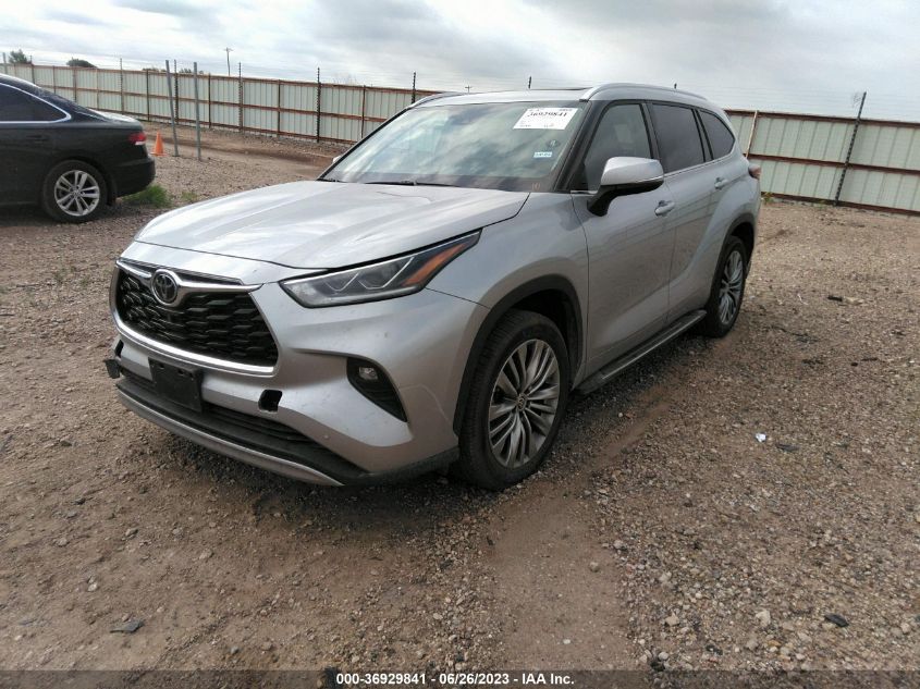 2021 TOYOTA HIGHLANDER PLATINUM - 5TDFZRAH7MS058800