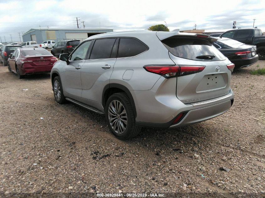 2021 TOYOTA HIGHLANDER PLATINUM - 5TDFZRAH7MS058800