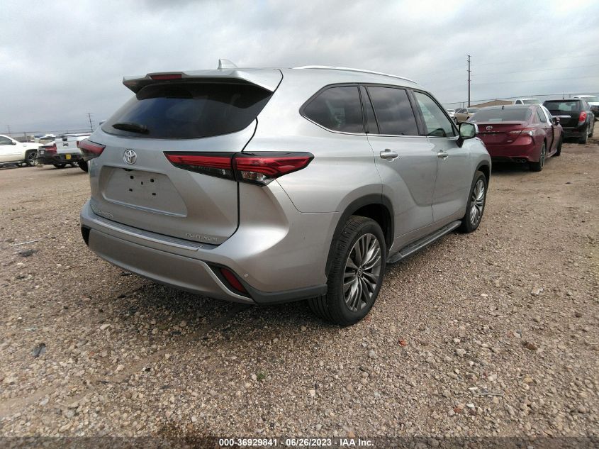 2021 TOYOTA HIGHLANDER PLATINUM - 5TDFZRAH7MS058800