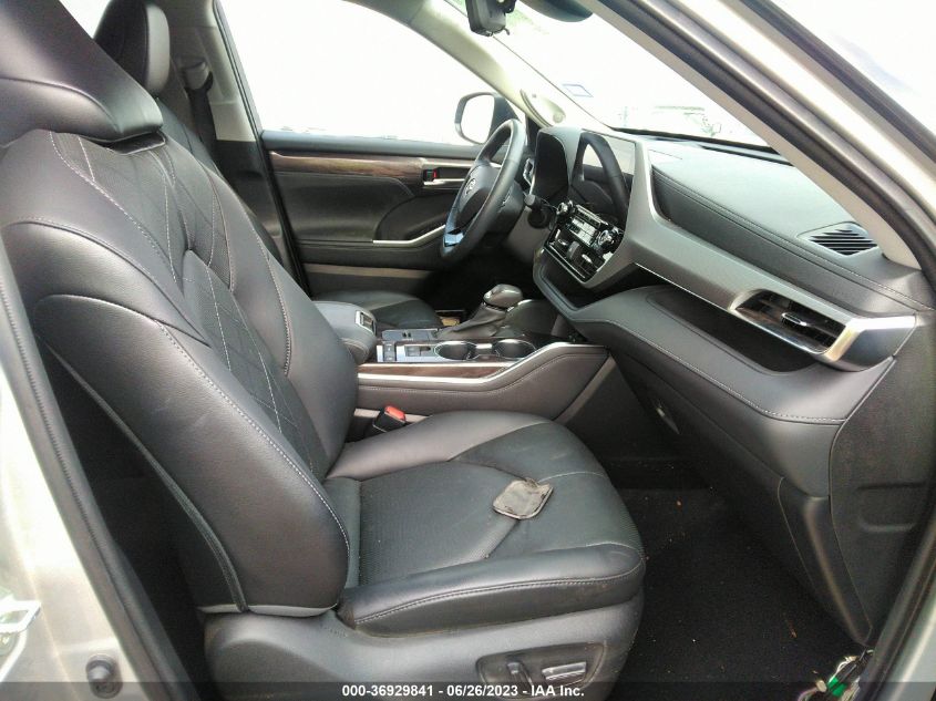 2021 TOYOTA HIGHLANDER PLATINUM - 5TDFZRAH7MS058800