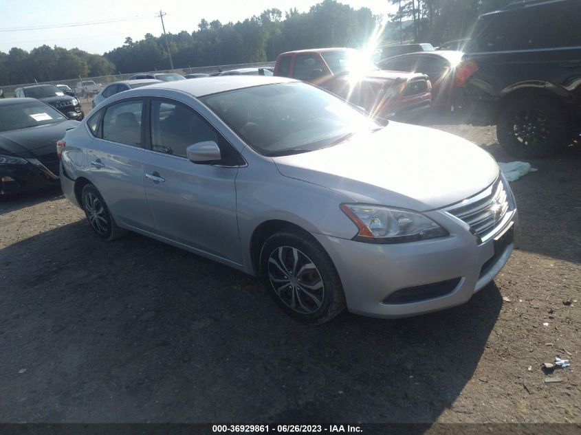 2013 NISSAN SENTRA SV - 3N1AB7AP0DL755826