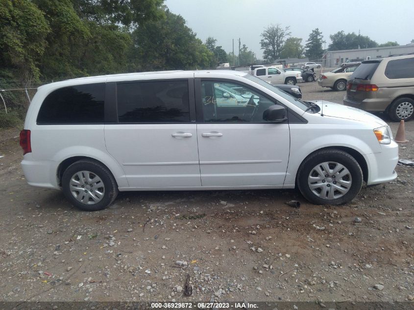 2014 DODGE GRAND CARAVAN SE - 2C4RDGBG7ER161926