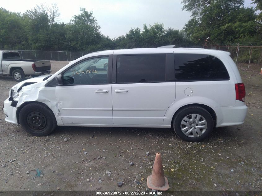 2014 DODGE GRAND CARAVAN SE - 2C4RDGBG7ER161926