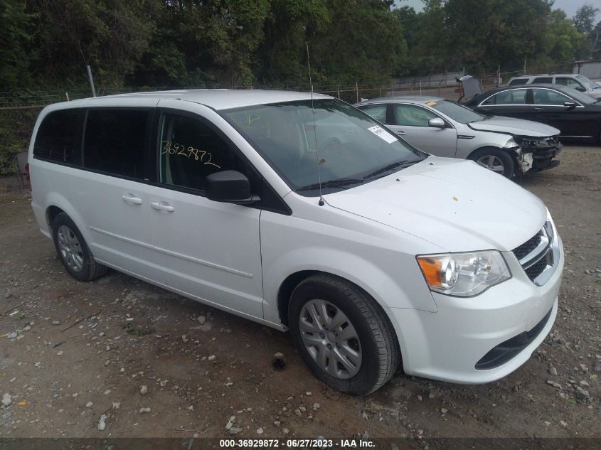 2014 DODGE GRAND CARAVAN SE - 2C4RDGBG7ER161926