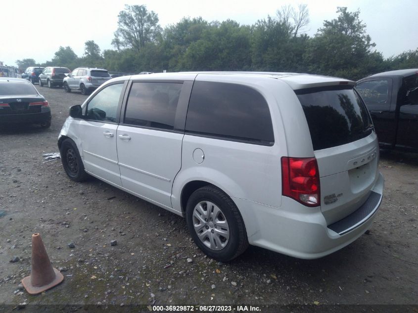2014 DODGE GRAND CARAVAN SE - 2C4RDGBG7ER161926