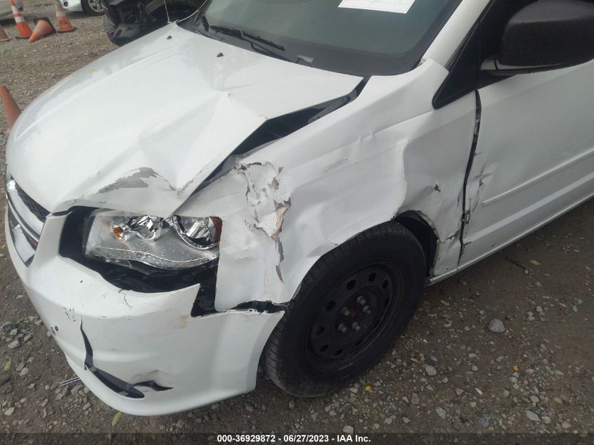 2014 DODGE GRAND CARAVAN SE - 2C4RDGBG7ER161926