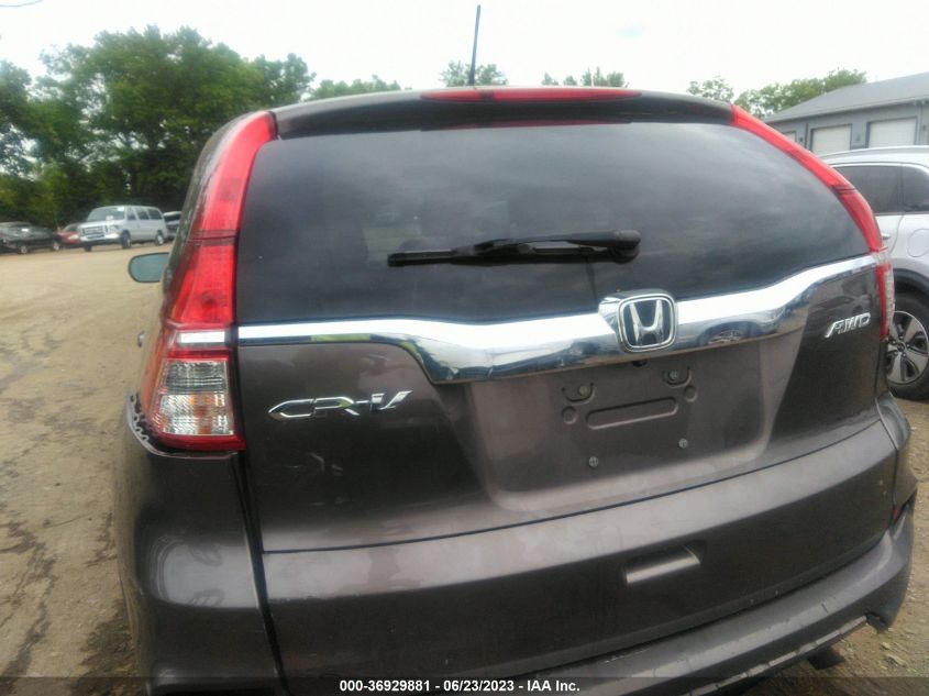 2016 HONDA CR-V EX - 2HKRM4H51GH635602