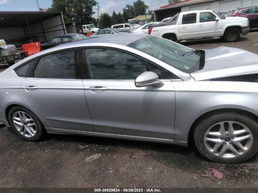 2016 FORD FUSION SE - 1FA6P0H79G5125069