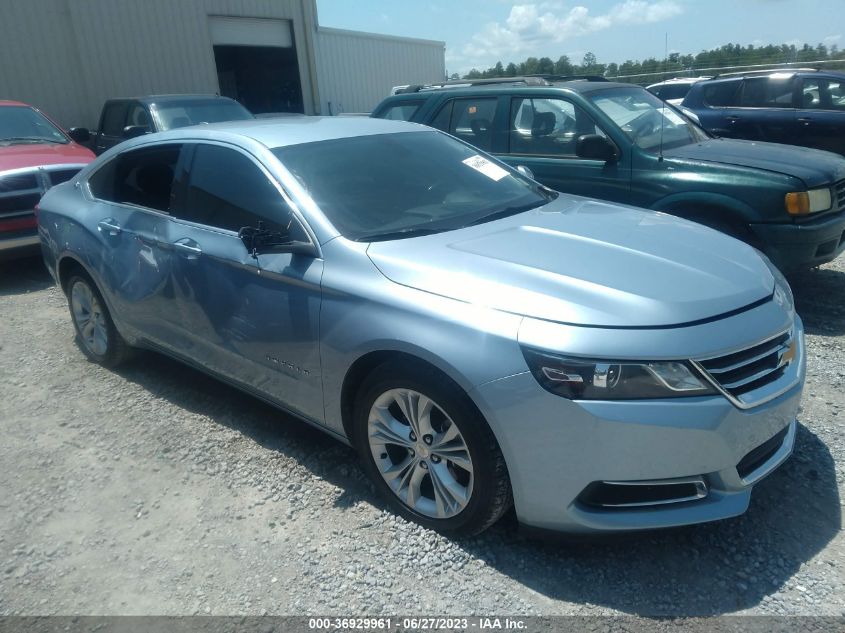 2014 CHEVROLET IMPALA LT - 1G1125S35EU138385